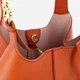 Torba damska skórzana Coccinelle E1SHA110201-R41 Pomarańczowa (800070354176) - obraz 5