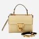 Torebka crossbody damska skórzana Coccinelle E1MD555B701-N64 Piaskowa (800070354168) - obraz 1