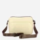 Torebka crossbody damska materiałowa Mandarina Duck P10VCT34-591 Mleczna (800070357753) - obraz 2