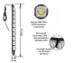 LED дневные ходовые огни Avtoaks гибкие 12V 10 SMD белый свет 25.5 см 2 шт - изображение 4