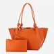 Torebka shopper damska skórzana Coccinelle E1U07110201-R41 Pomarańczowa (800070354192) - obraz 4