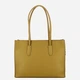 Torebka shopper damska skórzana Coccinelle E1UAK110201-G43 Oliwkowa (800070354222) - obraz 2