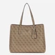 Сумка шопер жіноча зі штучної шкіри Guess HWSG6974230-LTL Коричнева (800070352390) - зображення 1