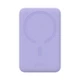 Портативна батарея Baseus Magnetic Mini Wireless 20W 20000mAh, бездротова зарядка, павербанк фиолетовый (PPCX150005) - зображення 1