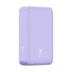 Портативна батарея Baseus Magnetic Mini Wireless 20W 20000mAh, бездротова зарядка, павербанк фиолетовый (PPCX150005) - зображення 4