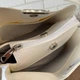 Женская мини сумочка стиль Зара, яркая сумка на плечо стиль Zara серая белая молочная Кремовый - изображение 3