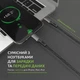 Дата кабель USB-C to Lightning 1.2m CBGPD30WTL1 30W grey Intaleo (1283126518089) (344527) - зображення 7
