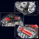 Моторизованный конструктор Chevrolet Chevy V8 LSX 454 (487 деталей) реалистичная модель автомобильного двигателя с коробочкой - изображение 3