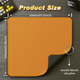 Ігровий килимок Attack Shark CM02 / 40*45 см / Orange - зображення 8
