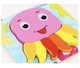 Деревянный пазл для детей Осьминог Octopus 15×15 см развивающая игрушка сортер детский деревянный пазл морские животные - изображение 2