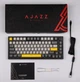 Клавіатура AJAZZ AK820 Black-Yellow Ігрова Дротова Механічна, RGB, Moon Yellow Switch - зображення 4