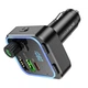 FM-трансмітер Borofone BC53 Highway 38W 12-24V 3 USB чорний - зображення 7