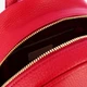 Рюкзак женский из натуральной кожи Coccinelle E1U45140201-R02 Красный (800070354204) - изображение 4
