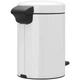 Бак для мусора с педалью Brabantia NewIcon Pedal Bin 3 л белый 112126 (00800479) - изображение 2