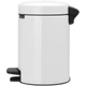 Бак для мусора с педалью Brabantia NewIcon Pedal Bin 3 л белый 112126 (00800479) - изображение 3