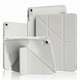 Чохол iPad Air 4/5 10.9"|Air 11" M2/M3|Pro 11" 2018-2019 Acrylic Clear Frame Transformer Pen Slot light grey - изображение 1