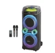 Переносная Bluetooth колонка ZXX 80 Вт 2x10", портативная колонка, колонка с подсветкой, колонка с микрофонами - изображение 3