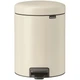 Бак для мусора с педалью Brabantia NewIcon Pedal Bin 5 л светло-бежевый 149900 (00801143) - изображение 3