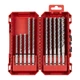 Набор буров SDS-PLUS MX4 PACKOUT MILWAUKEE, (диаметры 5/6/6/6/6/8/8/10/12мм) Set 3, (10шт) пластиковый кейс - изображение 1
