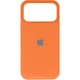 Чохол Silicone Case з закритим низом на Apple iPhone 17 Pro (6.3") (Помаранчевий / Orange) Epik (243887) - зображення 3