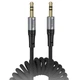 Аудио кабель Aux HOCO UPA33 Nuevo (1.5m) (Black) (243505) - изображение 1