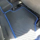 Комплект килимків до салону Star-Tex на Ford Focus III (2011 - 2018) EVA/Ромб Сірий + Чорний - зображення 3
