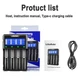 Зарядний пристрій LiitoKala Lii-K4, Power Bank, 18650, 26650, 21700, 26700, AA - зображення 6