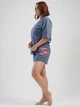 Батальний костюм шорти футболка Vienetta 3XL джинс - зображення 3