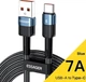 Кабель ESSAGER Star USB to USB-C 100W 7A 1m Blue (EXCT-XC03) - изображение 1