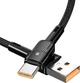 Кабель ESSAGER Star USB to USB-C 100W 7A 1m Black (EXCT-XC01) - изображение 3