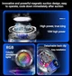 Кулер для телефона FROZEN K20 игровой портативный вентилятор охлаждения 15Вт с магнитной и клипсовым крепежем для смартфона - изображение 7