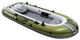 Ponton dmuchany Intex Seahawk 3 3-osobowy 295 x 137 x 43 cm Szaro-zielony 66333 (6941057430652) - obraz 1