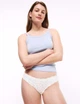 Набор женских трусиков Marks&Spencer бикини bikinis 10(38) 3 шт ecru mix 0223 - изображение 3
