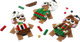 Zestaw klocków LEGO Icons Piernikowe ozdoby 190 elementów (40642) - obraz 2