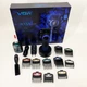 Професійна машинка для стрижки волосся VGR V-001 BLUE з дисплеєм 9000 об/хв та 10 насадками 1,5-24 мм - зображення 3