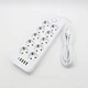 Мережевий подовжувач фільтр резвітлювач D10 5м, LED, 10-220V, 4-USB, 1-PD Type-C mel 7.8 - изображение 6