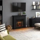 Камінокомплект Tagu LARSEN PowerFlame 2 чорний - изображение 5