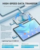 Флешка ROSPE RSE243 256 ГБ для iPhone/iPad/Android/PC Lightning/Type-C/USB синя - изображение 5