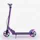 Самокат двухколесный складной BavarSport Active 2944 с LED колесами 145мм Purple-Black - изображение 2