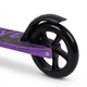 Самокат двухколесный складной BavarSport Active 2944 с LED колесами 145мм Purple-Black - изображение 5