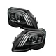 Передние фары FullLed V-2 (2012-2015, 2 шт) для Mercedes GLK сlass X204 - изображение 2