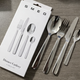Столовые приборы SMEG Dinner Cutlery набор 4 предмета нержавеющая сталь, набор - изображение 1