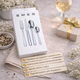 Столовые приборы SMEG Dinner Cutlery набор 4 предмета нержавеющая сталь, набор - изображение 2
