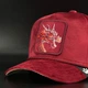 Оригинальная красная велюровая кепка Goorin Bros. Dragon Royalty 101-1568-RED - изображение 6