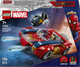 Конструктор LEGO Super Heroes Marvel Автомобіль Людини-павука vs. Отруєний Росомаха 134 елементи (76336) - зображення 1