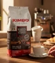 Крепкий итальянский зерновой кофе для эспрессо Kimbo Barista Espresso Napoli Купаж 1000 г 80% арабика 20% зерна робуста тёмная обжарка интенсивный вкус в зернах клапан 1 кг Италия - изображение 2