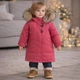Куртка детская на пуху удлиненная Baby Basic Winter (Темно-розовый 140см) - изображение 3