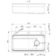 Мийка з нержавіючої сталі Mixxus MS7546-Set-01 Micro Decor Graphite (3.0/0.8) комплект (графіт) (MI8390) - изображение 2