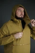 Тактическая куртка-анорак 4WStretch с мембранной тканью и вентиляцией (Койот) - изображение 8