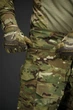 Брюки с наколенниками Kalista Military Full-Pro из рип-стопа, мультикам 40 - изображение 8